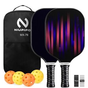 Niupipo Pickleball Paddles,‎ USAPA Approved Pro Graphite Pickleball Paddle Set